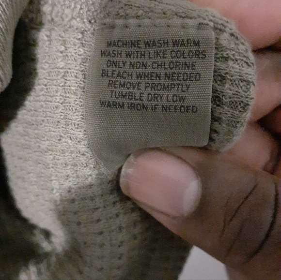 Polo Ralph Lauren Mens XL Olive  Sportsman Knit Lined Pullover Sweater Crew Neck - Picture 8 of 10